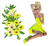 Woman flower