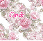 Pink Hearts and Flowers - Cindi - Background