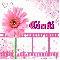 Pink Flower & Hearts Background - Cindi