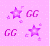 Background - Pink Stars -- GG