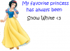 I <3 Princess Snow White