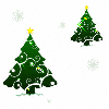 Background - Christmas Tree Sparkles