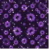 Background - Purple Sparkle Flowers