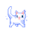 A Cute White Cat