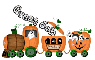 Great Job~Halloween Pumpkin Train