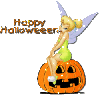 Background - Happy Halloween Tinkerbell