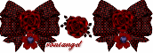 Red Flower/Bow Divider