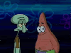 squidward and patrick