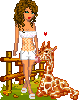 doll with giraffe