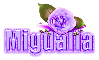 Migdalia: Purple Rose Pearls