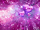 Background - Purple Heart Sparkle - Shonna