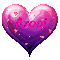 Purple and Pink Heart - Arooj