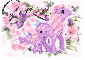 Ginza-Pink&Purple pony