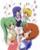 Rena, Mion, Rika and Satoko!