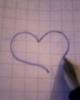 Writing a heart