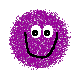 purple smiley