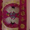 Pink Crane Korean Hanbok Macro