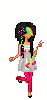 Rainbow Teen Girl
