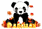Fall panda bear - Parihan