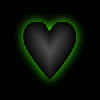 Glowing Heart - Green
