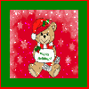 Christmas Bear - Happy Holidays