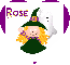 Witch and Ghost - Rose