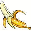 glitter banana