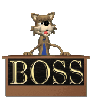 wolf boss at desk