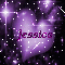 Purple Heart Sparkles - Jessica