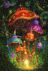Forrest mushroom