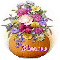 Pumpkin and Flowers - Shonna
