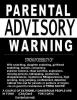 DDE Parental Advisory for Live Shows
