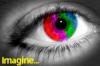 Colourful eye