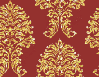 royal red gold background