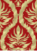 royal red gold background