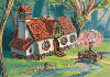 Small house at the river