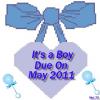 It's a boy due on May 2011