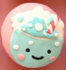 blue milkshake cupcake