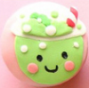 green milkshake cupcake