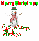 Merry Christmas Snowman - Andrea