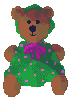 bear in dress