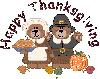 Happy Thanksgiving bears
