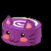 Purple Kitten Rollcake Avatar