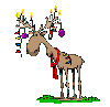 christmas moose
