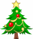tiny flashing christmas tree