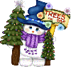 Snowman~Trees For Sale