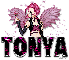 Tonya-pink goth girl