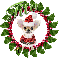 cute christmas dog wreath