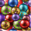 christmas winter ball background