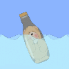Bear in a bottle
